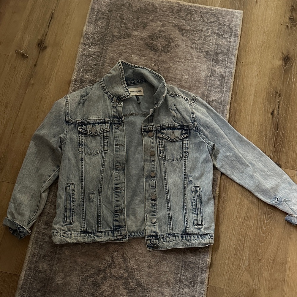 Black Label Light Blue Jean Jacket